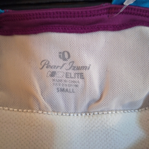 Pearl Izumi Women's Infinity Sport Tank Top Small Built-in Bra plum teal - Picture 5 of 8